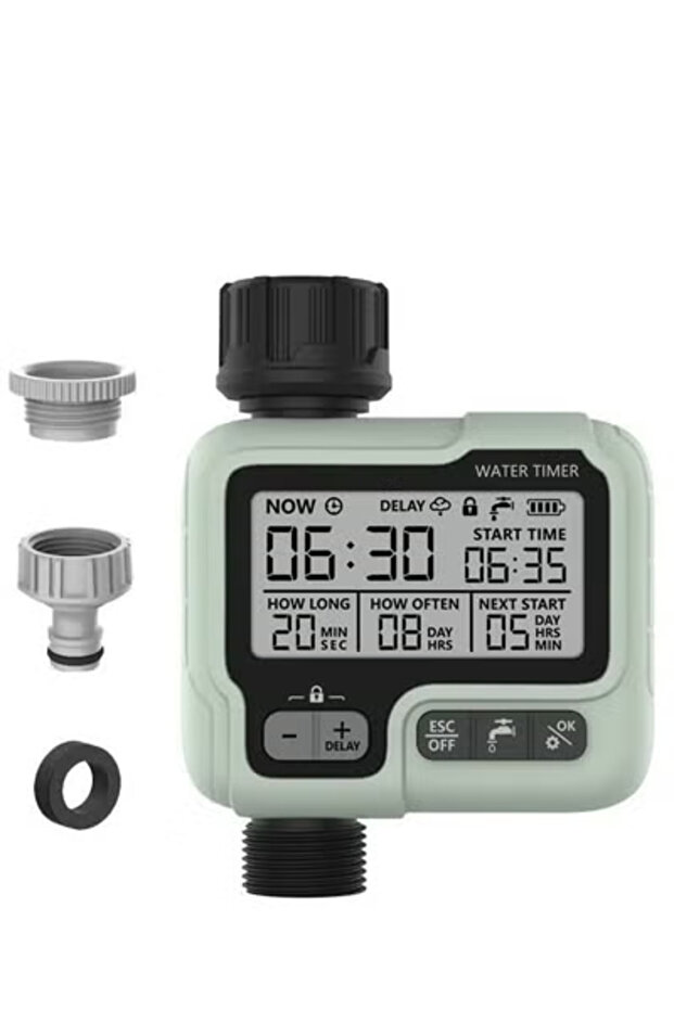 Sprinkler Timer, Programmable Water Timer, Sprinkler Controller - 1