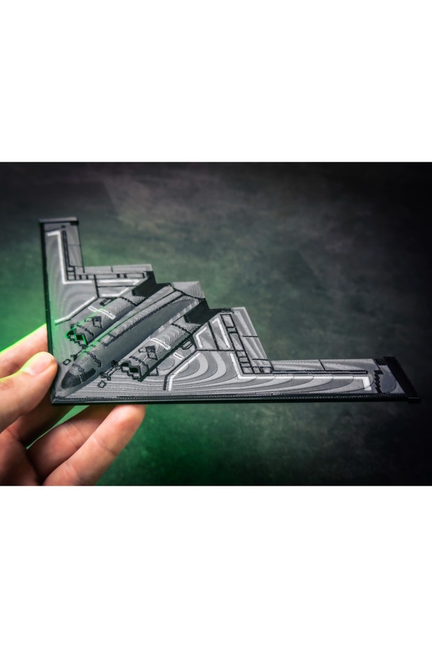 B-1 Sıpırıt uçak kit kart - 3