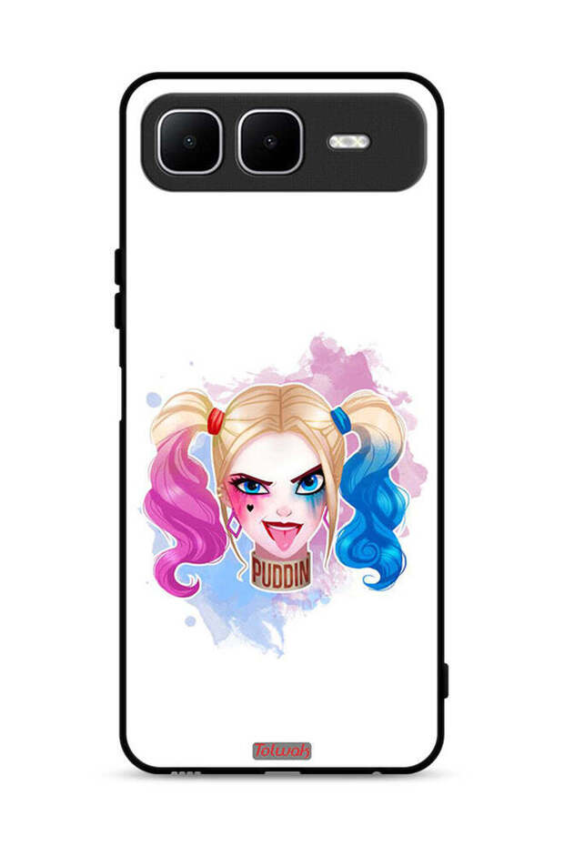 غطاء حماية لهاتف Infinix Smart 10 Plus برسومات هارلي كوين