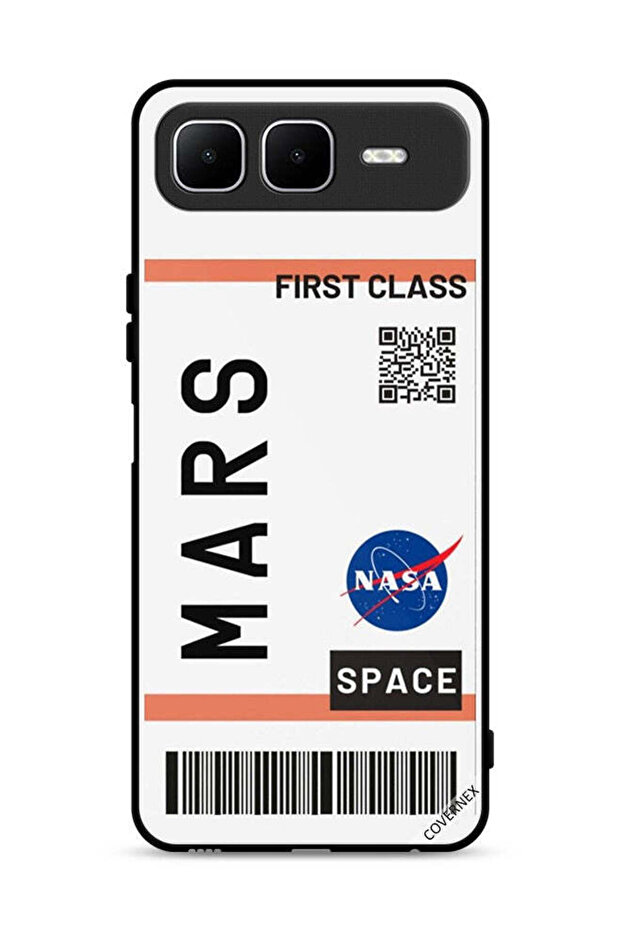 Infinix Smart 10 Plus Protective Case Cover Mars Art Clip