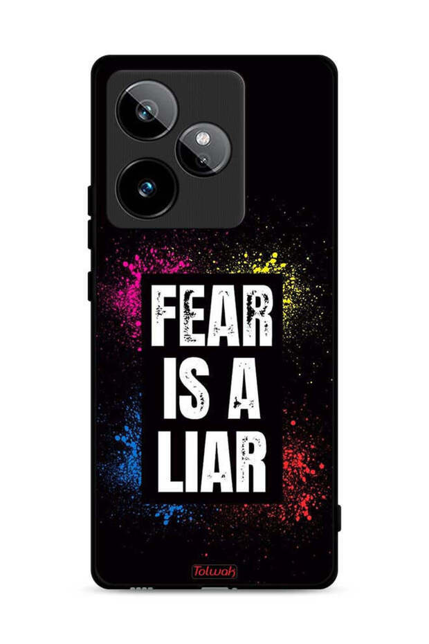 غطاء حماية لهاتف Realme GT 7T 5G - الخوف كاذب