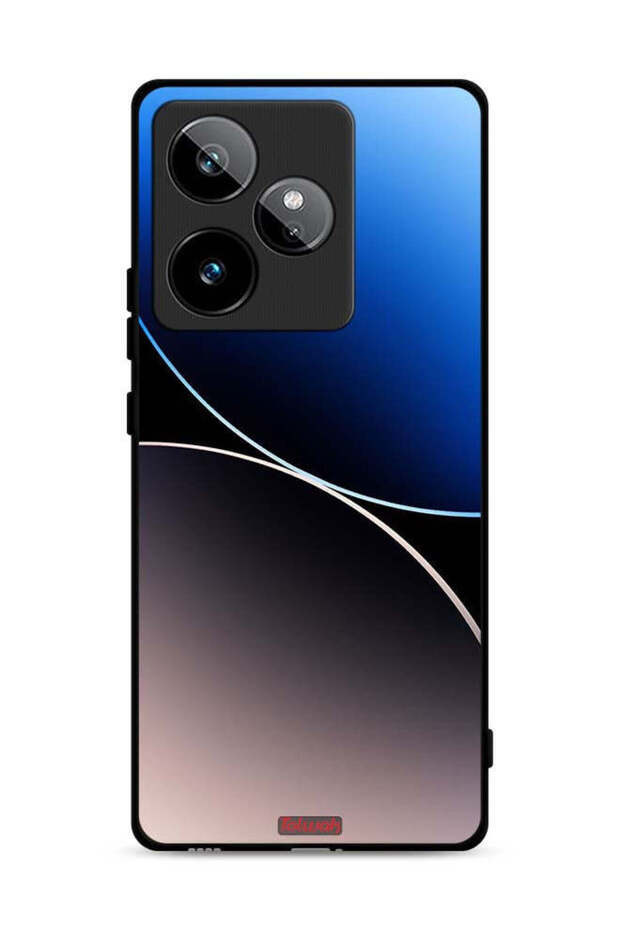غطاء حماية لهاتف Realme GT 7T 5G بنمط خطوط منحنية