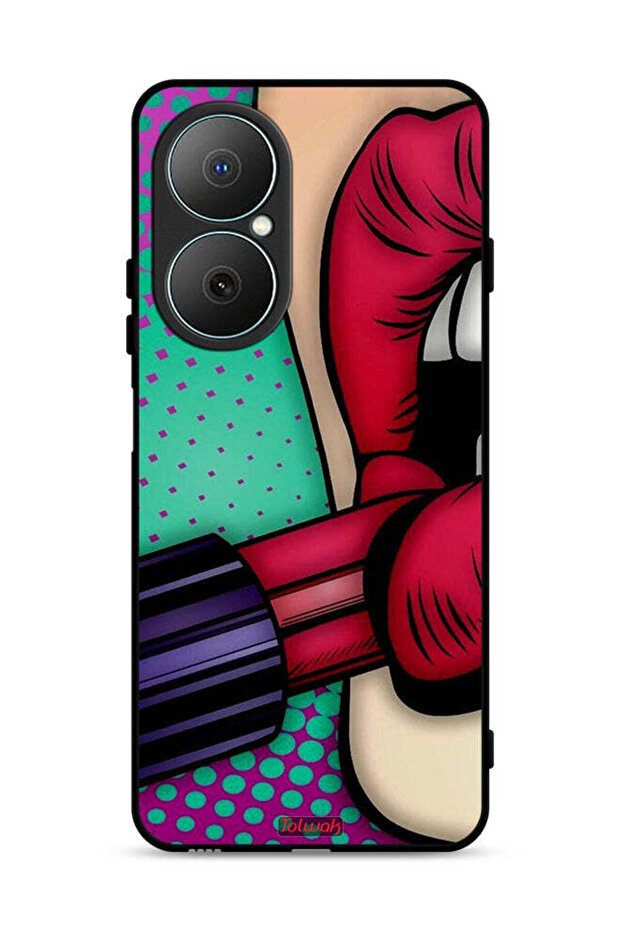 Huawei Nova Y73 Protective Case Cover Lipstick