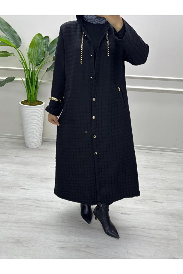 KAPİTONE DÜĞMELİ MONT - 3