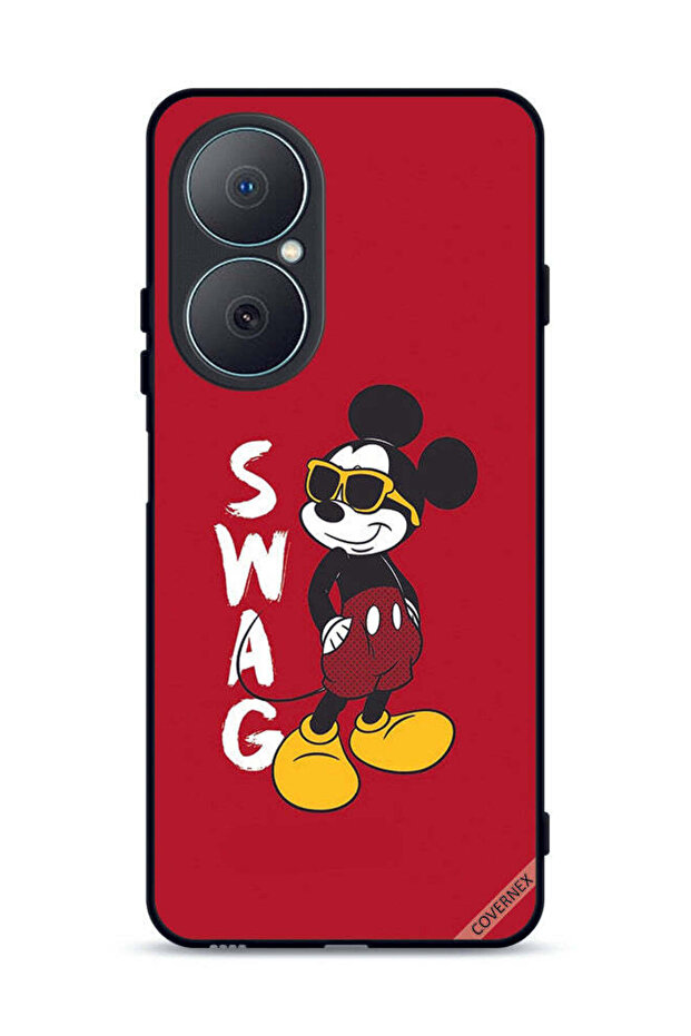 غطاء حماية لهاتف هواوي نوفا Y73 بتصميم ميكي ماوس من Swag