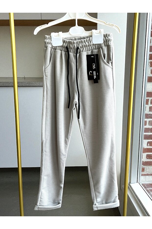 Rahat Kalıp Duble Paça Eşofman Altı - 1