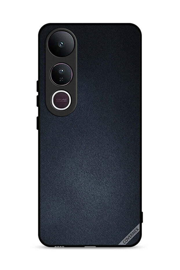 غطاء حماية لهاتف Vivo V50 Lite بنقشة جينز