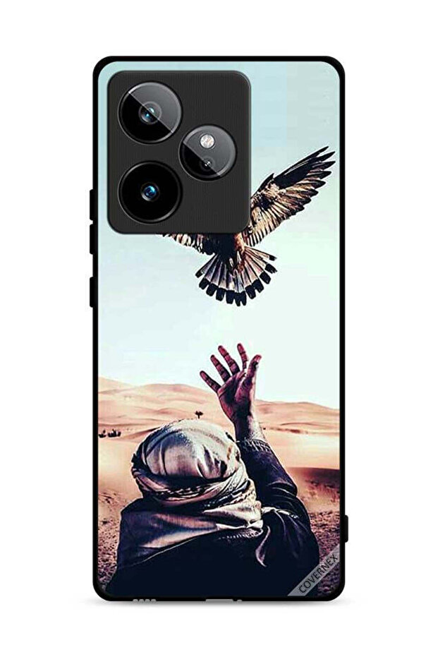 غطاء حماية لهاتف Realme GT 7 5G بتصميم Eagle Landing
