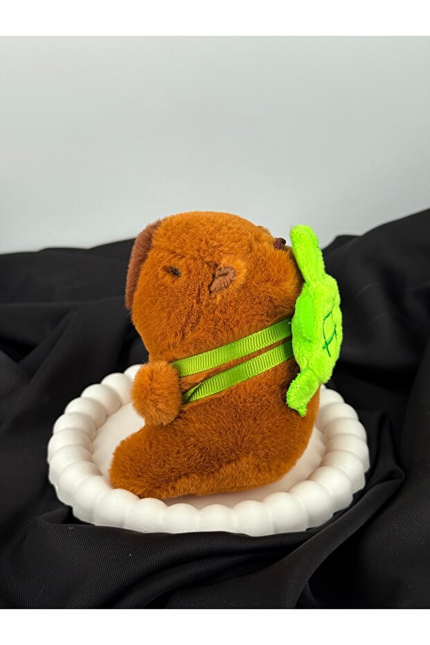 Capybara Keyring with Backpack - 2