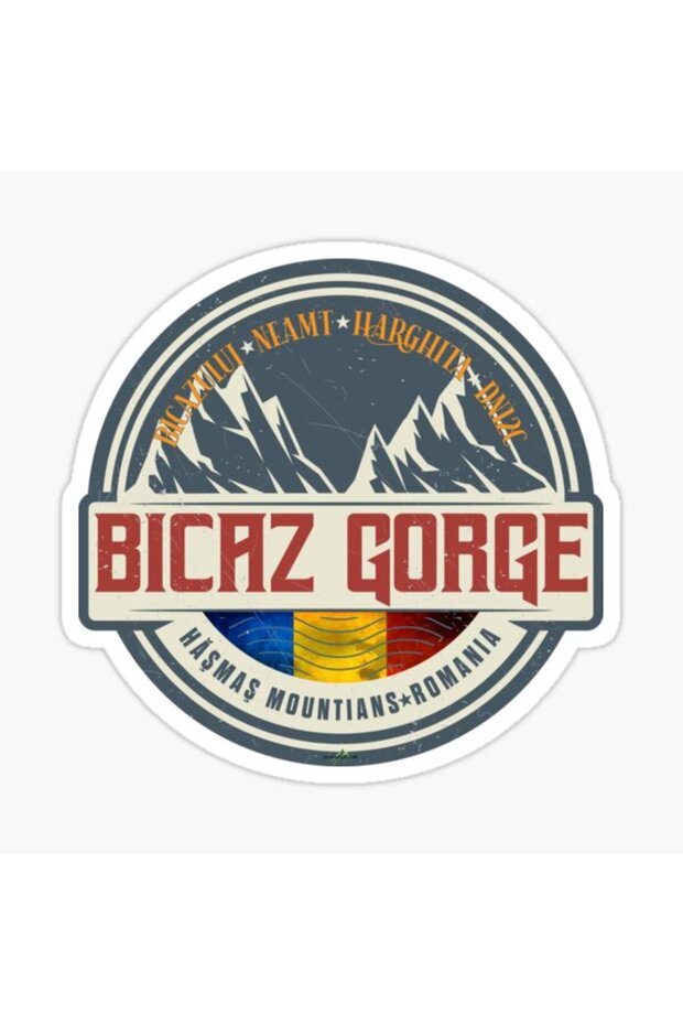 ملصق Bicaz Gorge رومانيا مقاس 19 سم