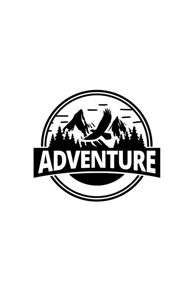 Adventure sticker car wall decor sticker 20 cm
