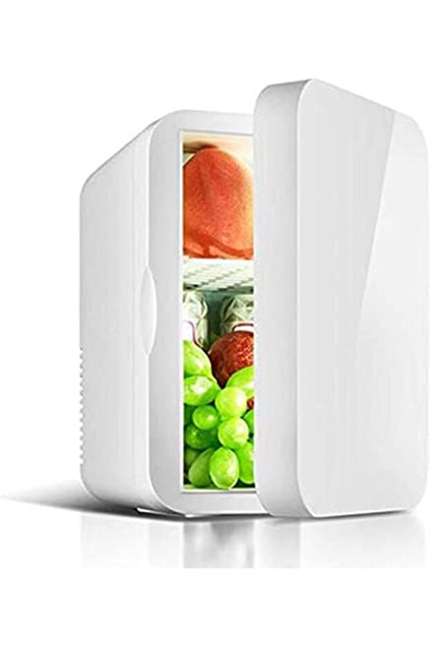 8L Mini Refrigerator Small Car Home Fridge Portable Dual Use Travel Freezer Ultra Quiet Low