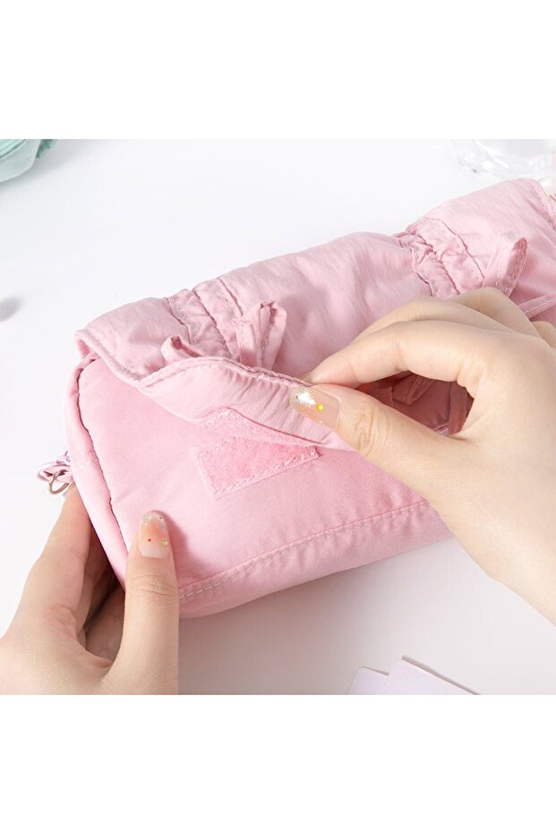 حافظة أقلام رصاص من كاواي، متعددة الأقسام، مزودة بفيونكة - 7