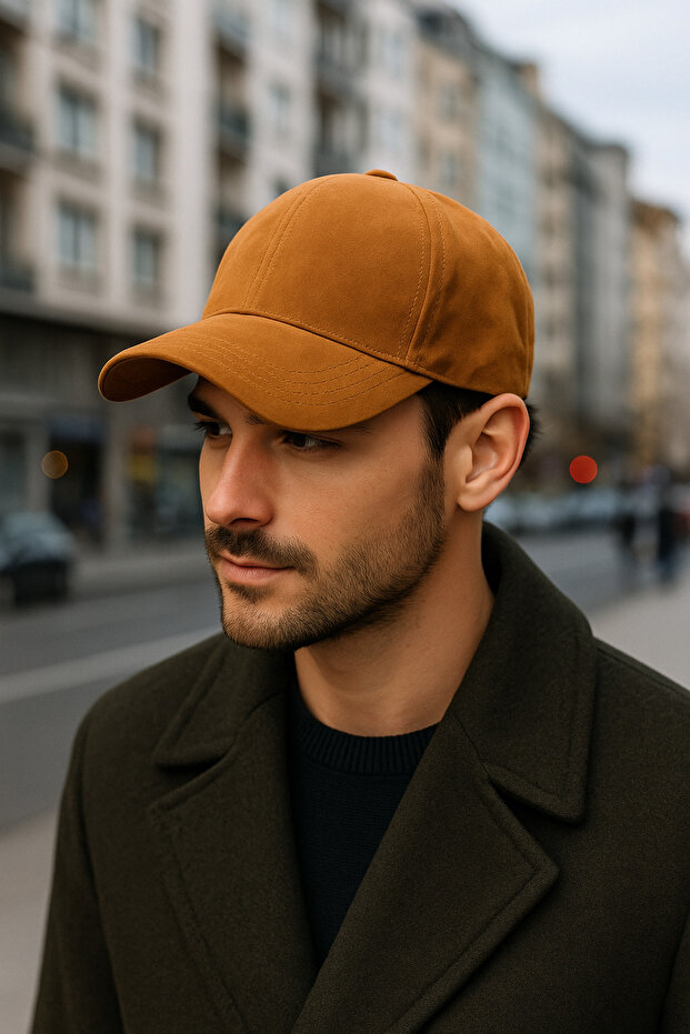 Taba Süet şapka - 2