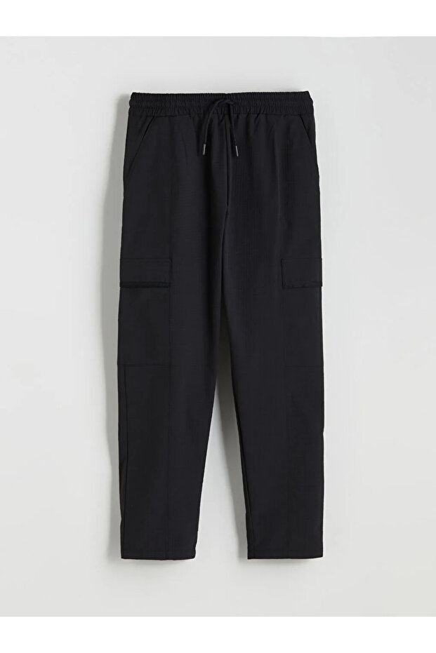 XSIDE ACTIVESiyah Rahat Kalıp Erkek Eşofman Altı - 3