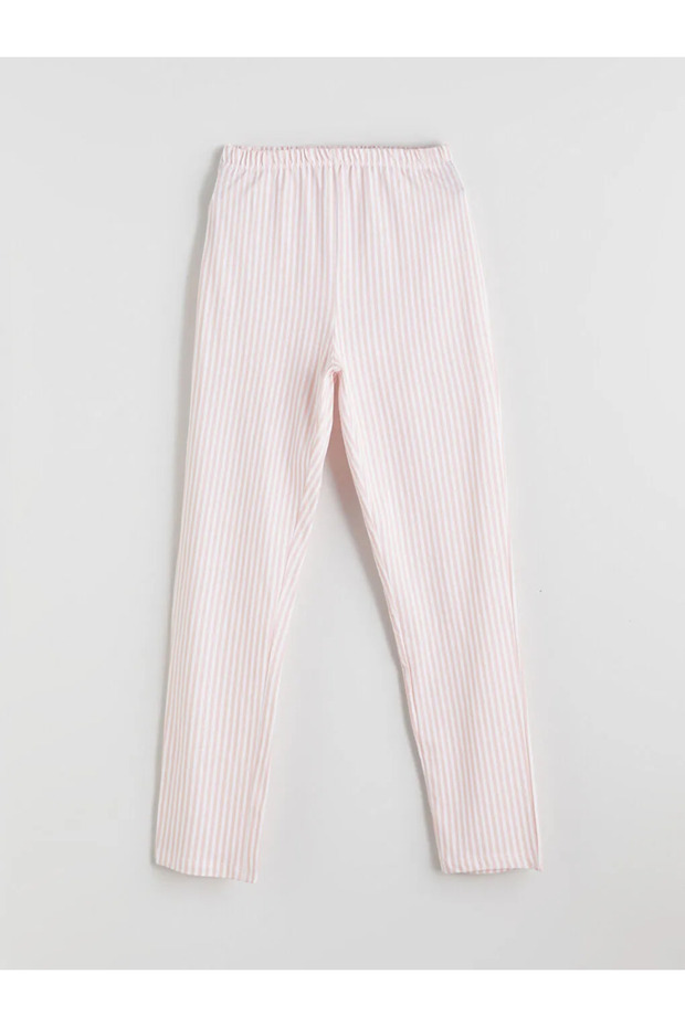 Gömlek Yaka Kız Çocuk Pijama Takımı - 7