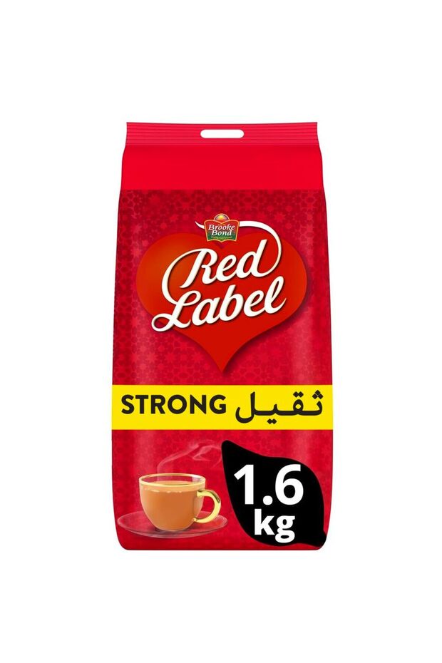 Red Label Black Loose Tea 1.6 kgStrong and Aromatic Indian Tea for Daily Refreshment