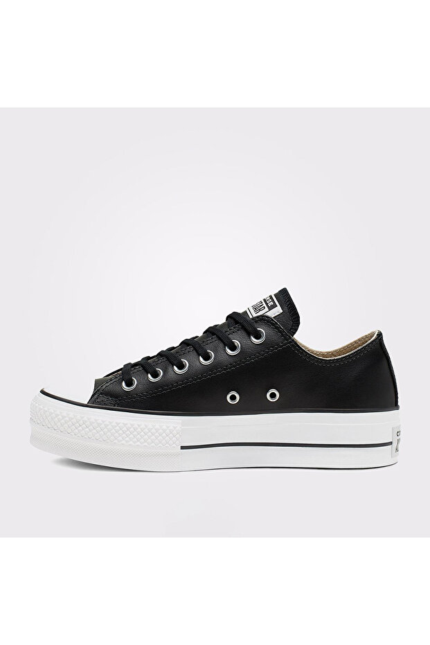 CHUCK TAYLOR ALL STAR KOŽENÉ BOTKY NA PLATFORME - 2