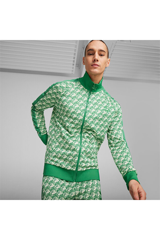Mens T7 Track Jacket - Green