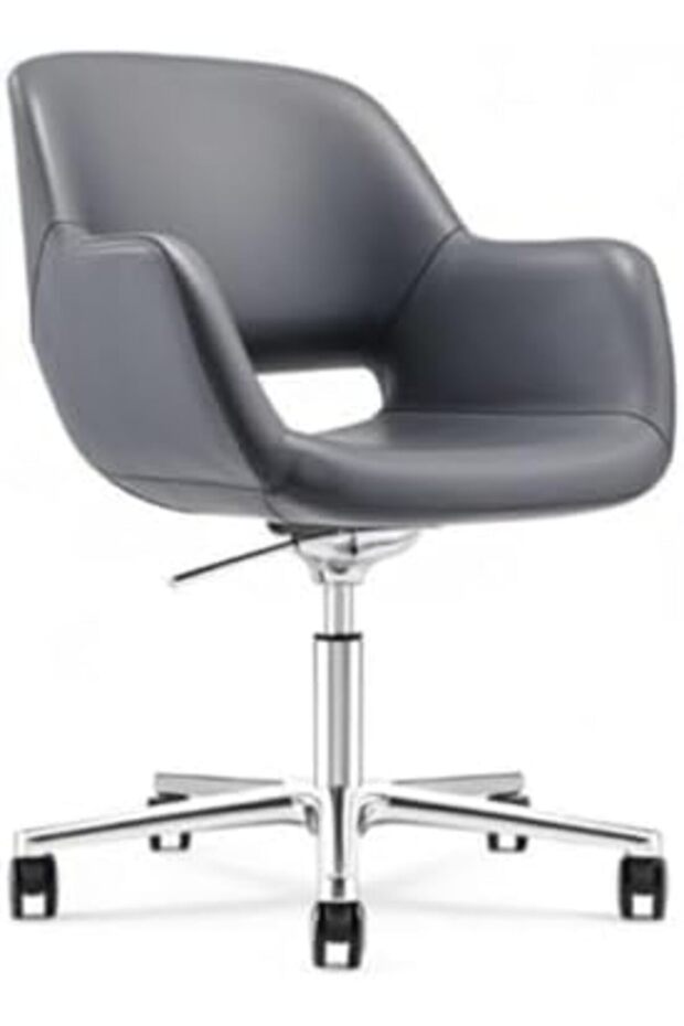 NeoFront Office Meeting Chair – Height Adjustable PU Leather Visitor & Conference Room Chair with