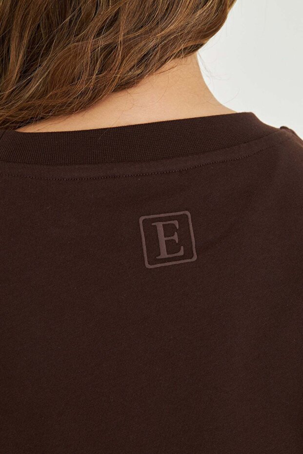 Basic Unisex Oversize Tişört - 7