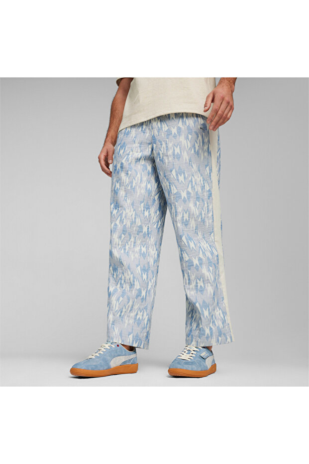 Mens Basketball Nostalgia T7 Chino Pants - Blue