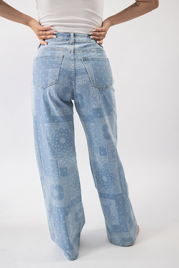 Vintage Patchwork Jeans - 3