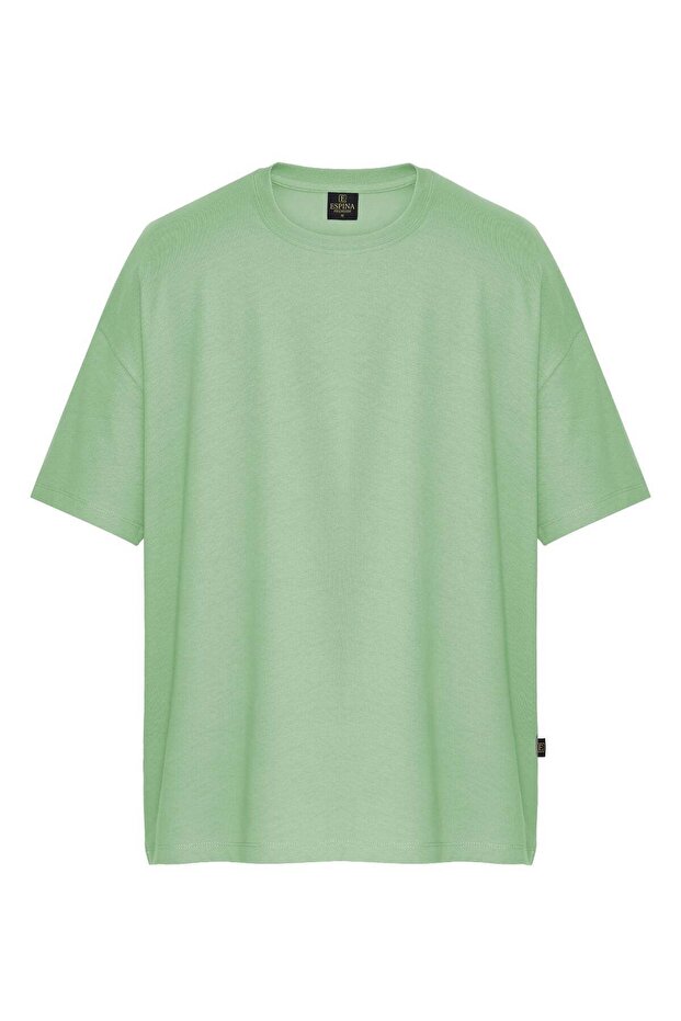 Basic Unisex Oversize Tişört - 1