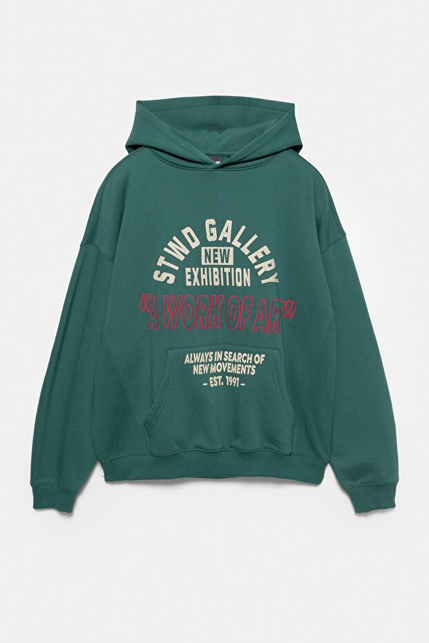 Kapüşonlu STWD Gallery Sweatshirt - 6