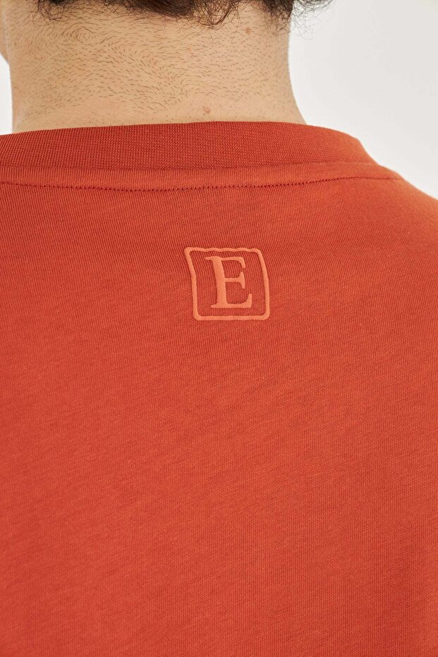 Basic Unisex Oversize Tişört - 8