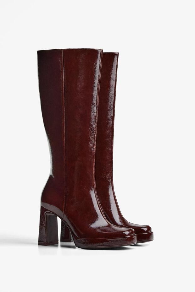 Platform topuklu çizme - 1