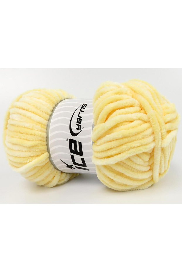 Lot of 4 X 100Gr Skeins Ice Yarns Velvet Baby (100% Microfiber) Yarn Light Orange