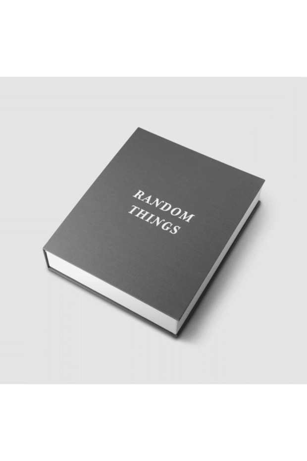 Random Things book storage box, - PW00404, gray - 3