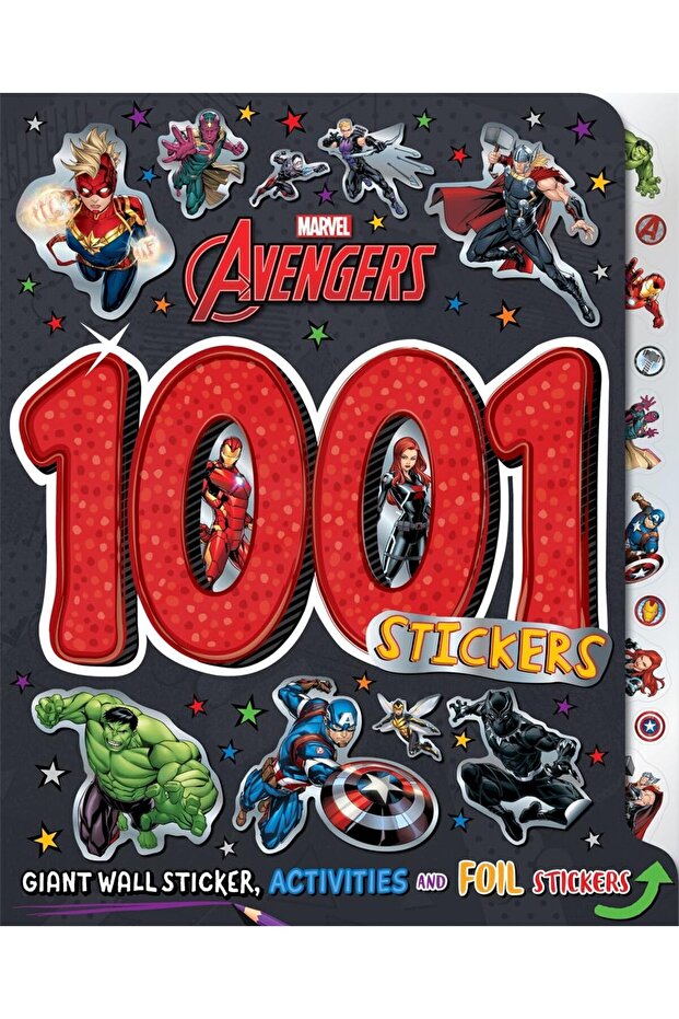 Marvel Avengers: 1001 Stickers - English