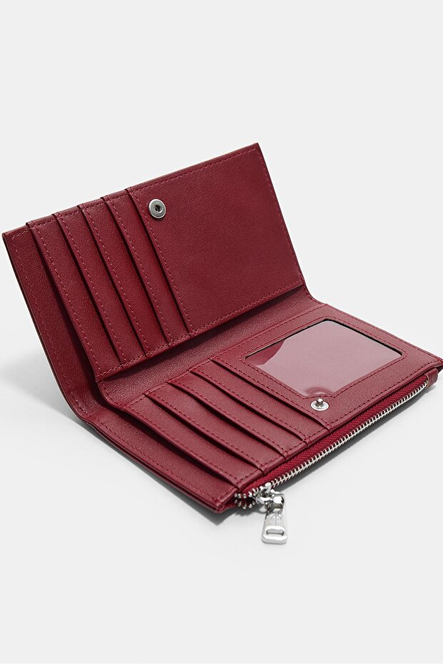 Fermuarlı Dikdörtgen Cüzdan - 3