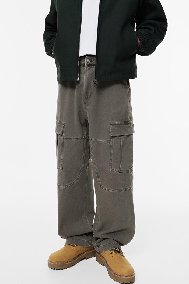 Bol kargo pantolon - 5