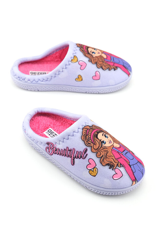 Kız Çocuk Şık Rahat Ev Terliği - 2