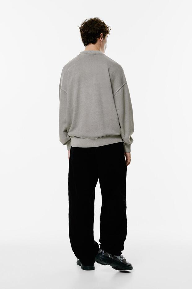 Polo yaka sweatshirt - 3
