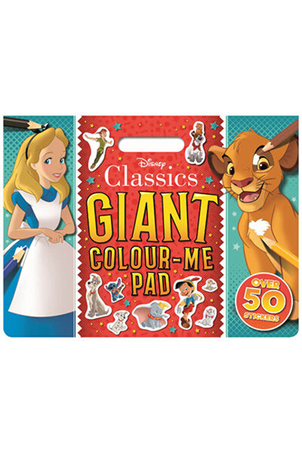 Disney Classics: Giant Colour Me Pad - English