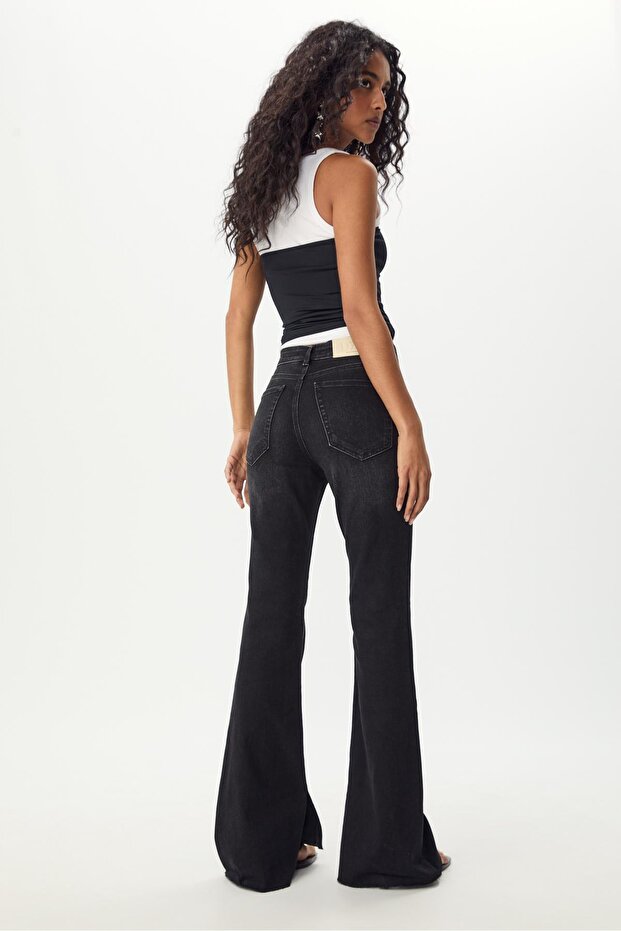 İspanyol paça slim fit jean - 5