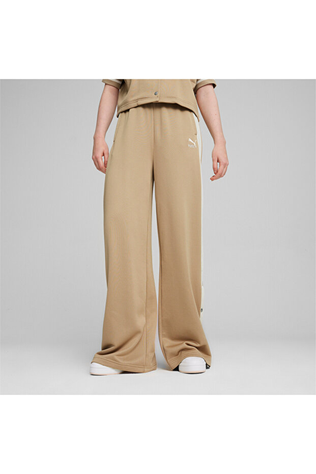 Womens T7 Track Pants - Beige