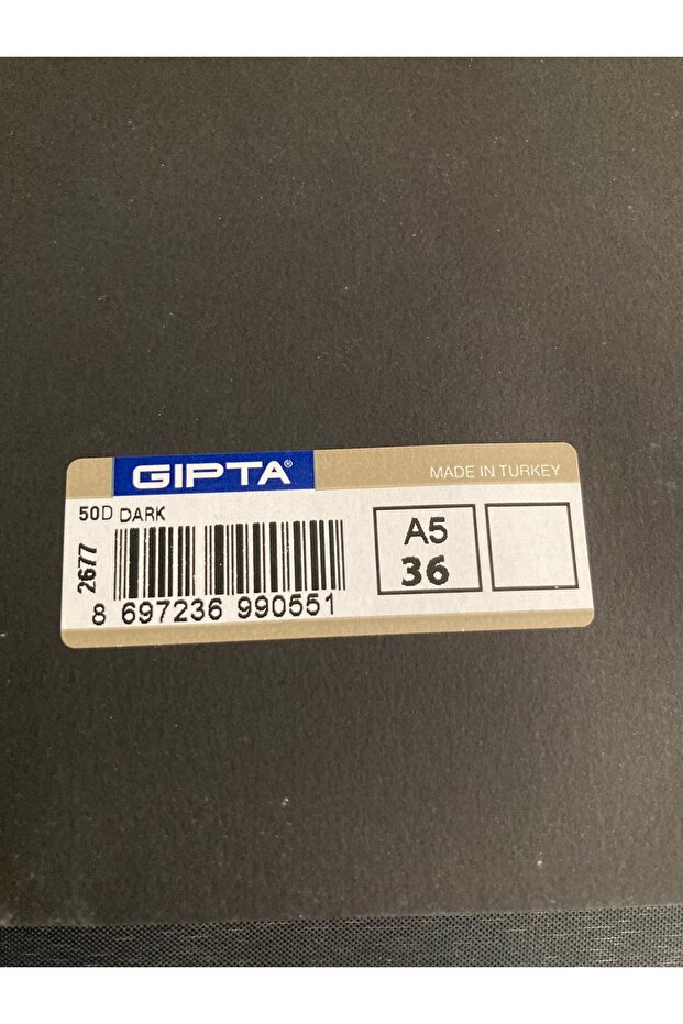 Dark Black Notebook Siyah Defter - 3