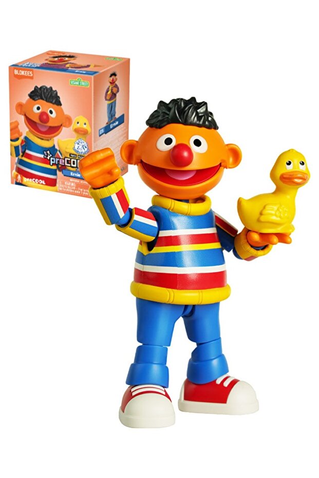 Figures Sesame Street preCOOL Version 05 Ernie | Collectible Action Figure Building Set