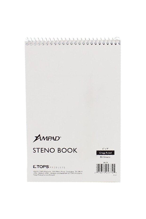 Steno Notebook - 1