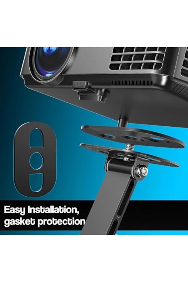 Foldable Projector Stand, Ultra-Compact Adjustable Small Mini Projector Stand with Easy Setu - 5