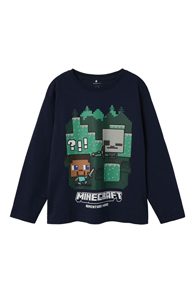 Oberteil mit langen Ärmeln Minecraft - 2