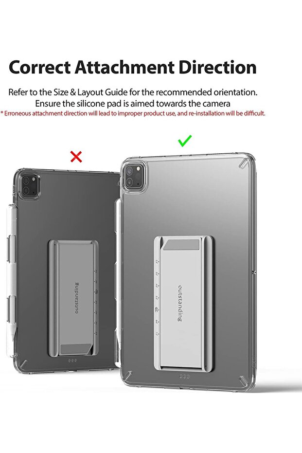 حامل عالمي رائع للكمبيوتر اللوحي | رمادي فاتح - 7