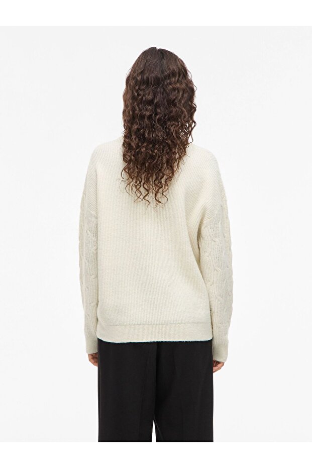 Strickpullover VILASSIA Rundhals - 4