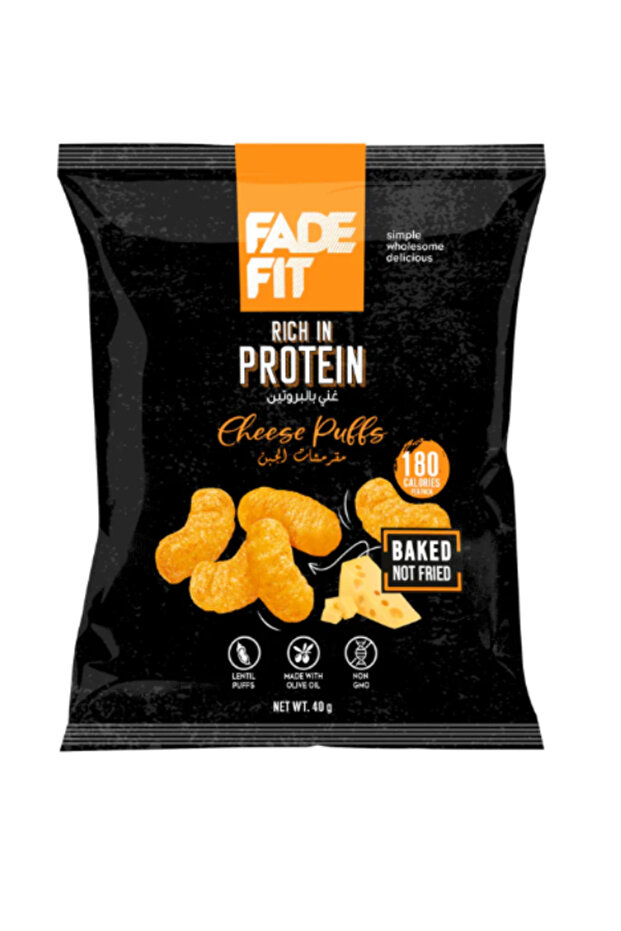 - Cheese Puffs , Rich in Protein, Baked, NON GMO 40gm x 12