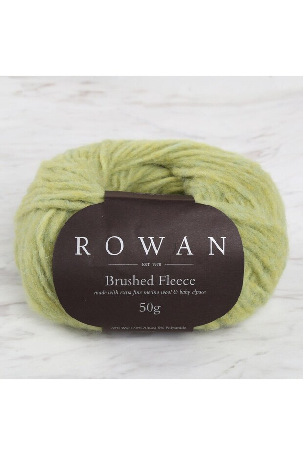 Brushed Fleece 50Gr Pistachio Green Hand Knitting Yarn - 00281